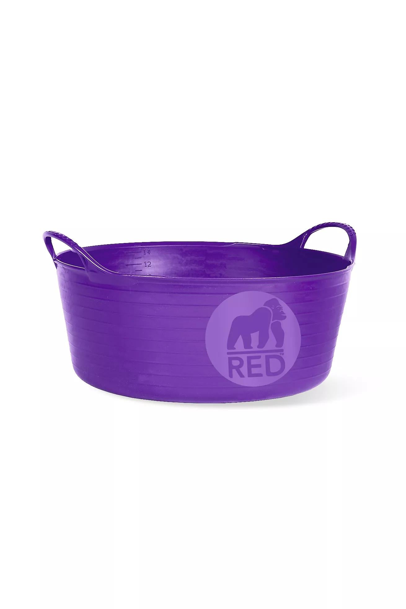 Bac peu profond et souple, 15 litres, multicolore, multi-usage, pour le jardin