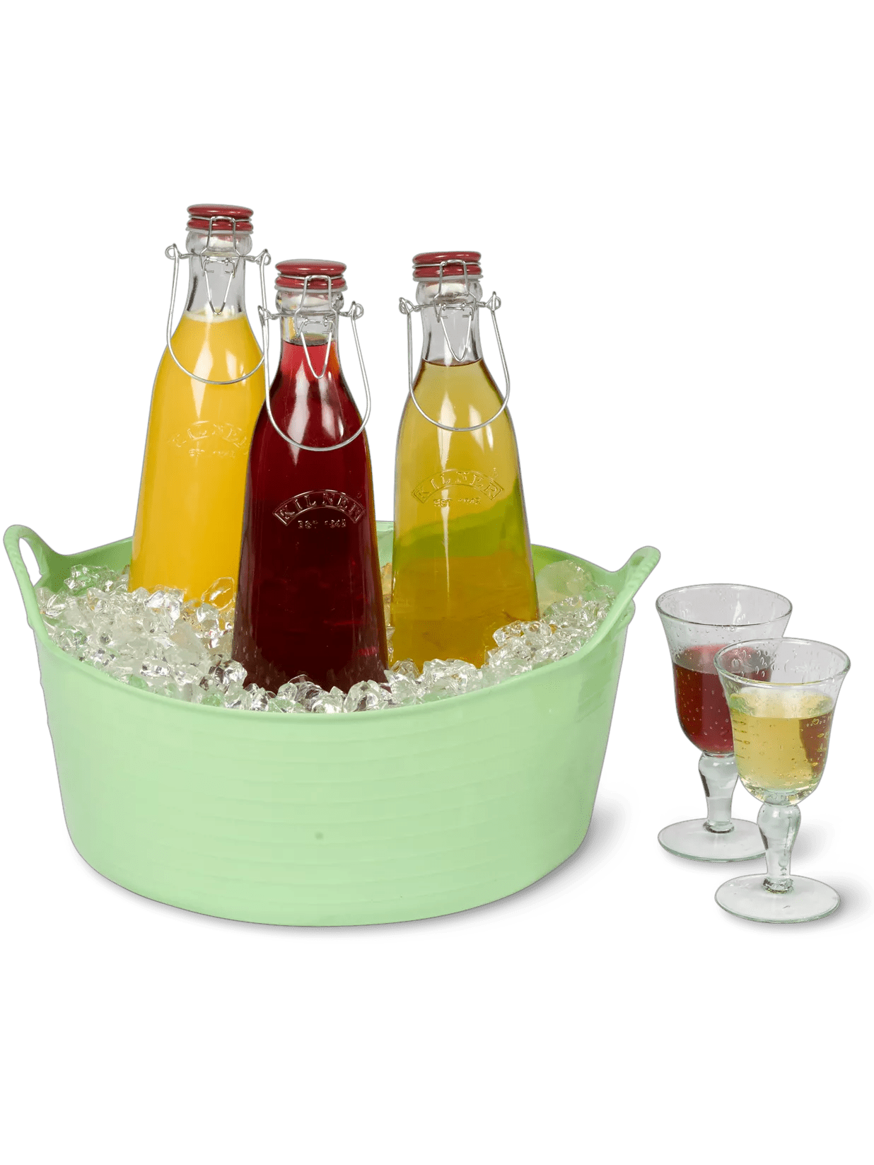 Bac peu profond et souple, 15 litres, multicolore, multi-usage, pour le jardin