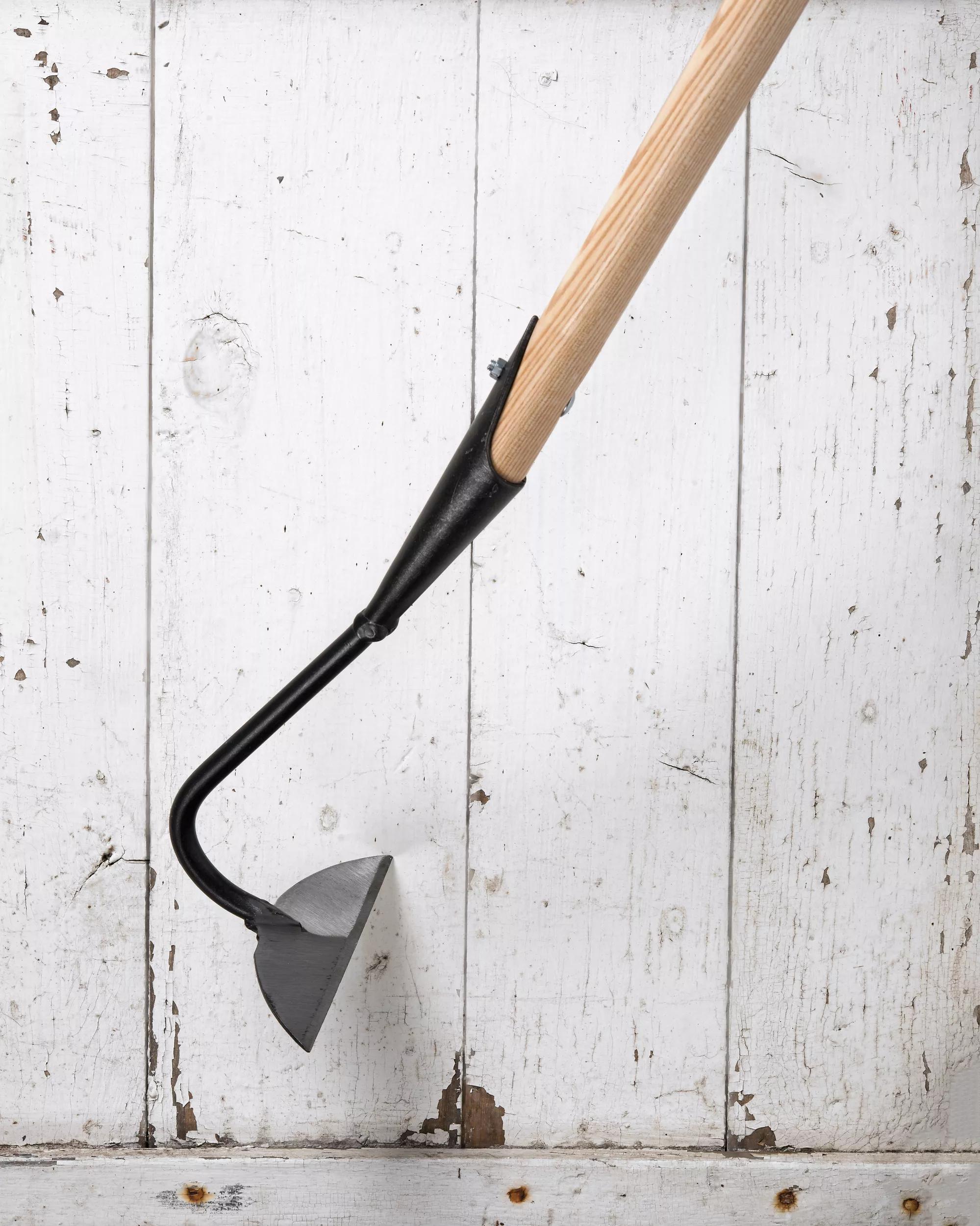 Binette demi-lune à long manche en acier à haute teneur en carbone pour le désherbage du jardin