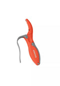 Affûteur manuel d'outils de jardin orange avec lame en carbure de tungstène