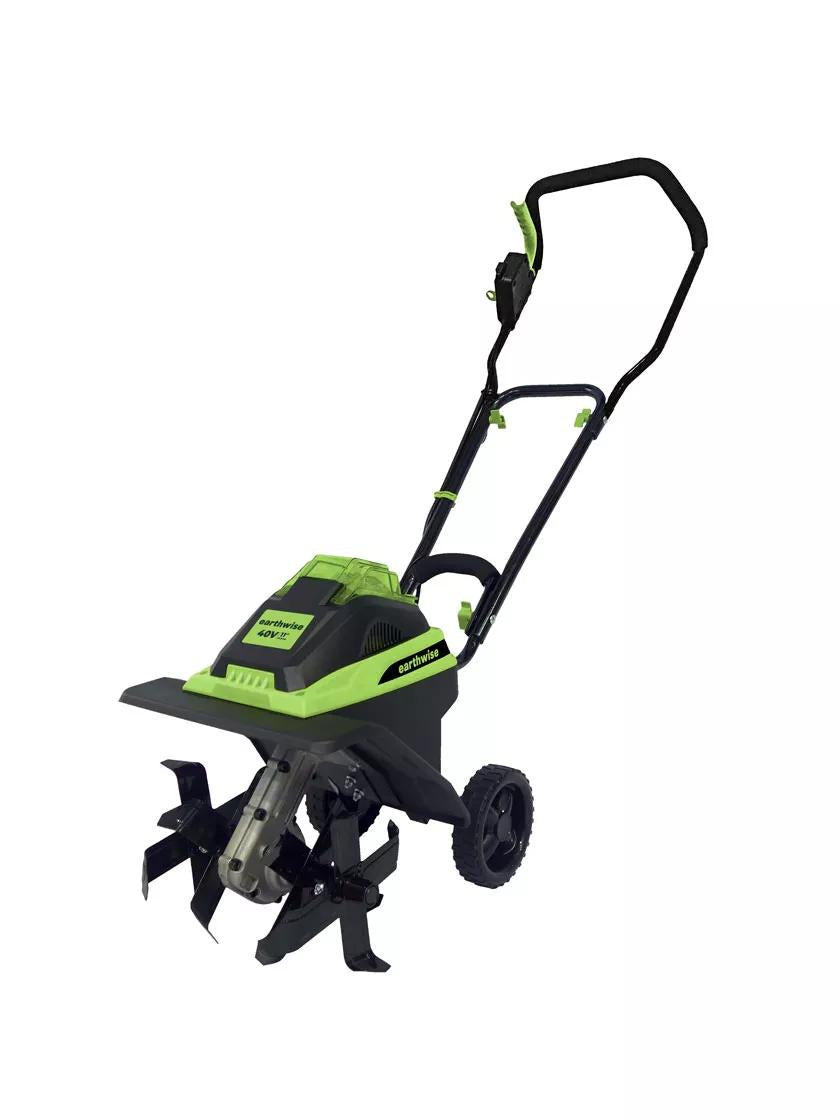 Motobineuse-cultivateur sans fil 40 V de 28 cm avec dents réglables