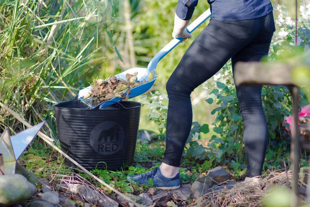 Bac souple recyclé de 41 litres avec poignées pour le jardin et la maison