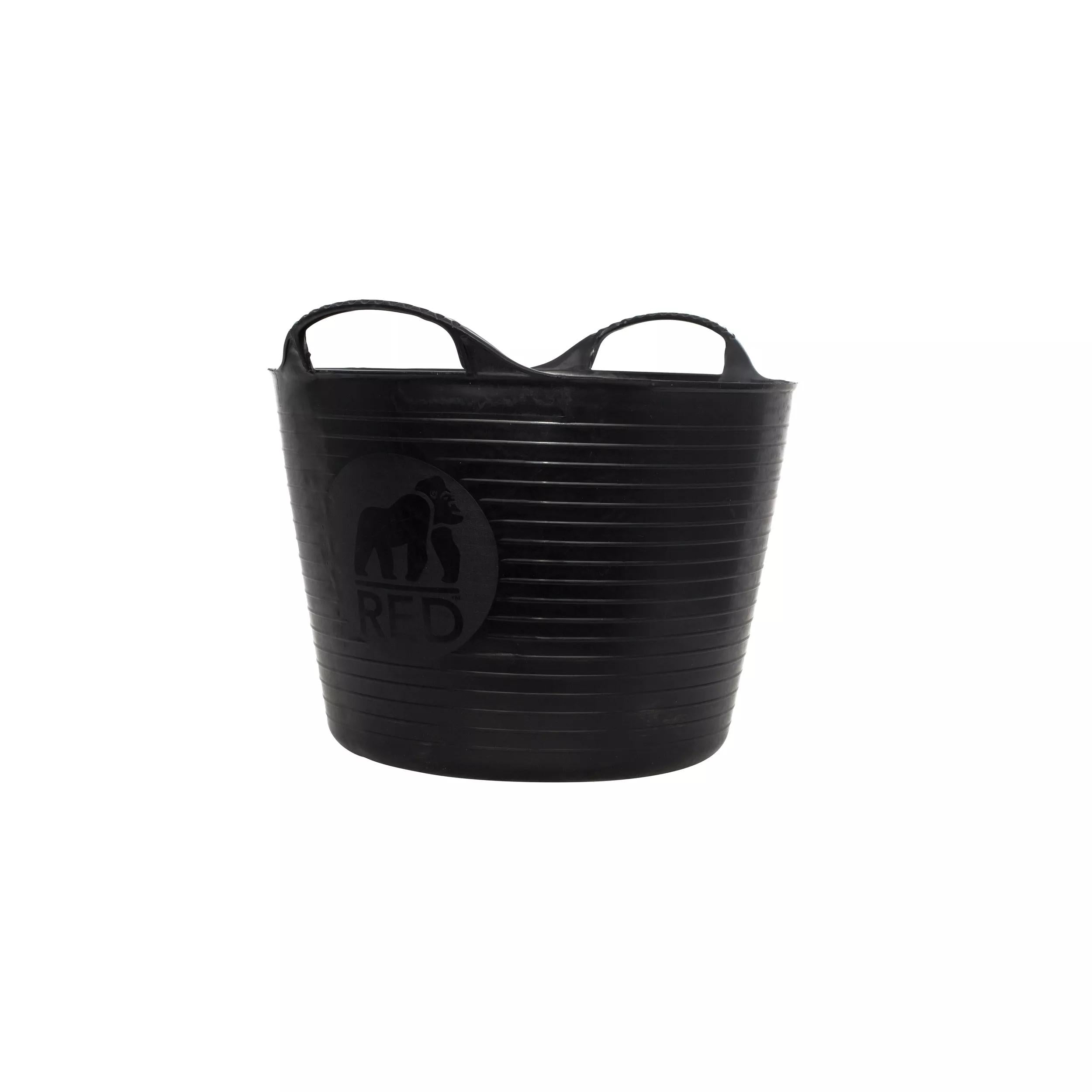 Seau de jardin polyvalent léger en plastique souple recyclé de 13,2 litres