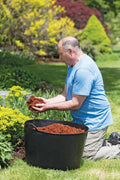 Bac utilitaire de jardin souple et léger de 20 gallons en polyéthylène recyclé