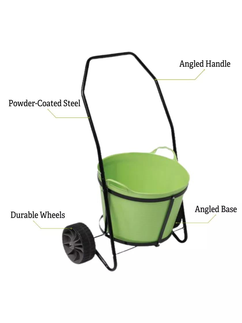 Chariot de jardin avec bac