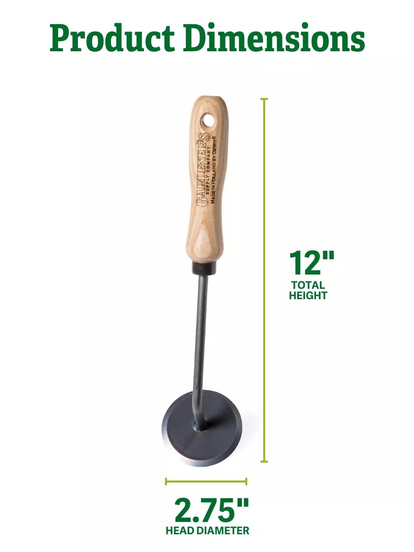 Sarcloir à main multifonction 4 en 1 avec manche en bois dur