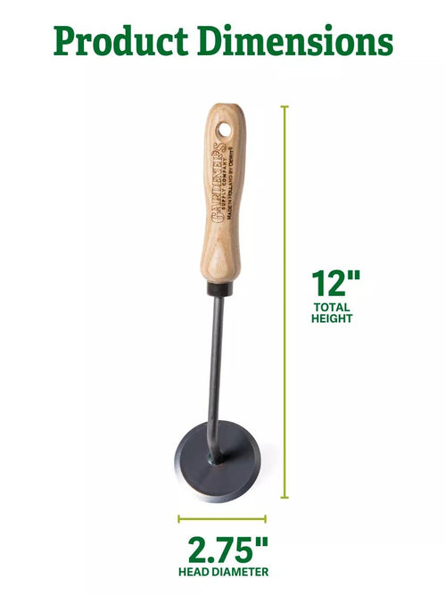 Sarcloir à main multifonction 4 en 1 avec manche en bois dur