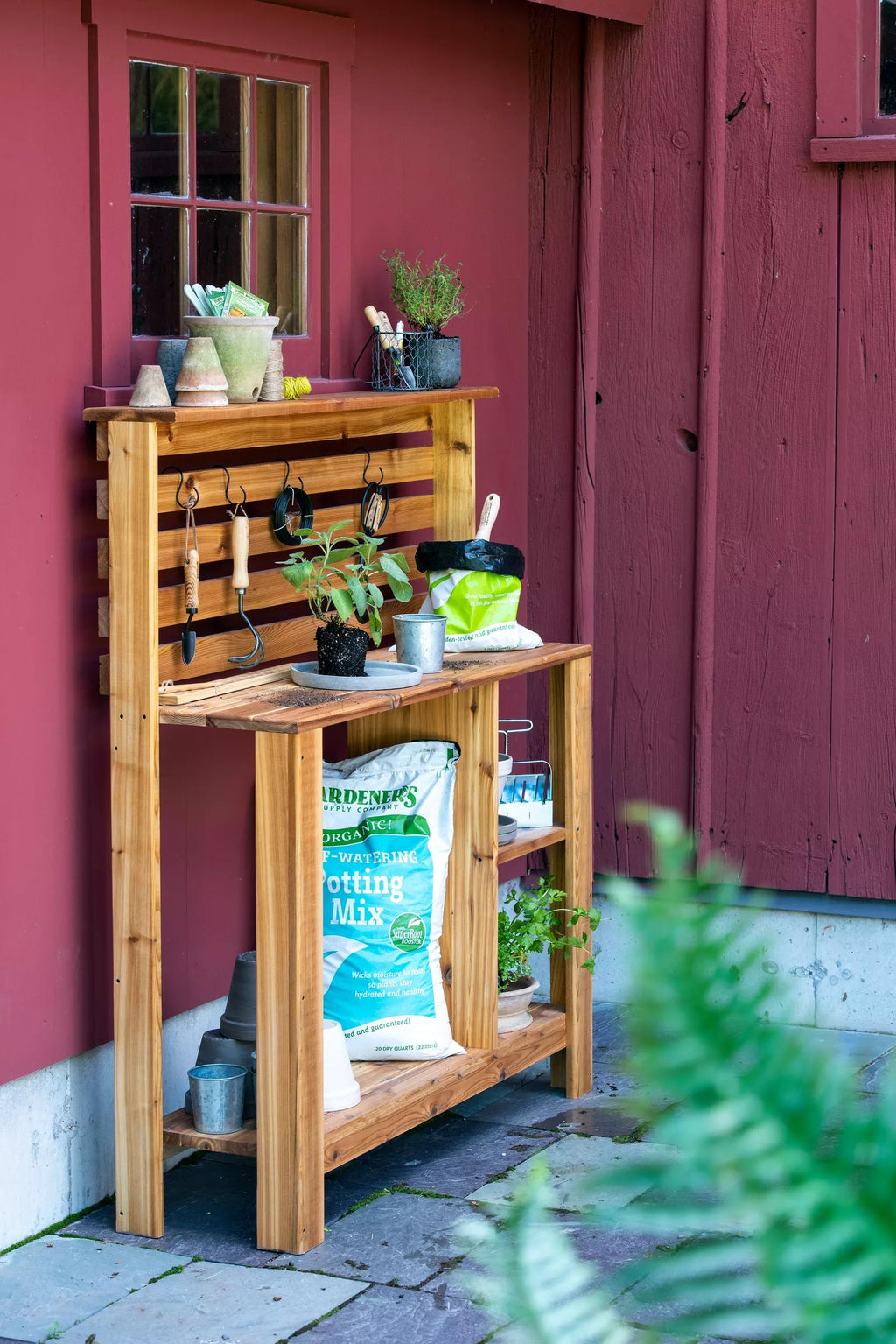 Établi de rempotage Grand Cèdre