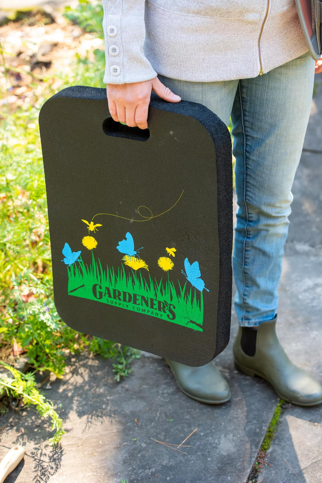 Tapis de Genouillage Épais Extra Large, Confortable, en Caoutchouc Recyclé pour Jardin/Maison