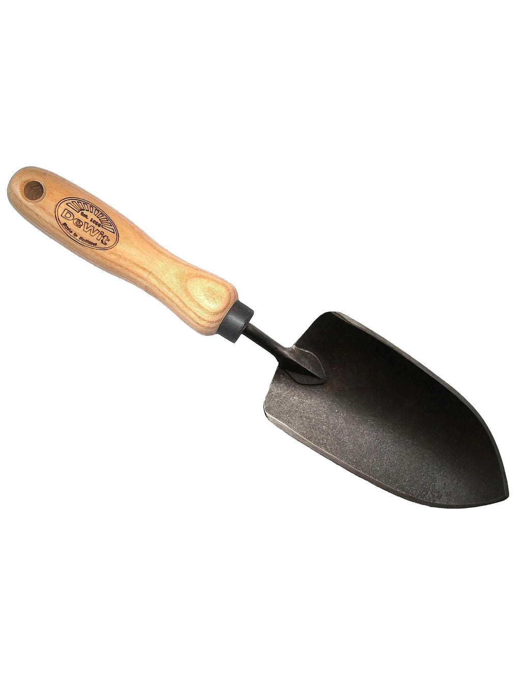 Ensemble cadeau d'outils de jardinier 3 pièces : transplantoir forgé, fourche et cultivateur