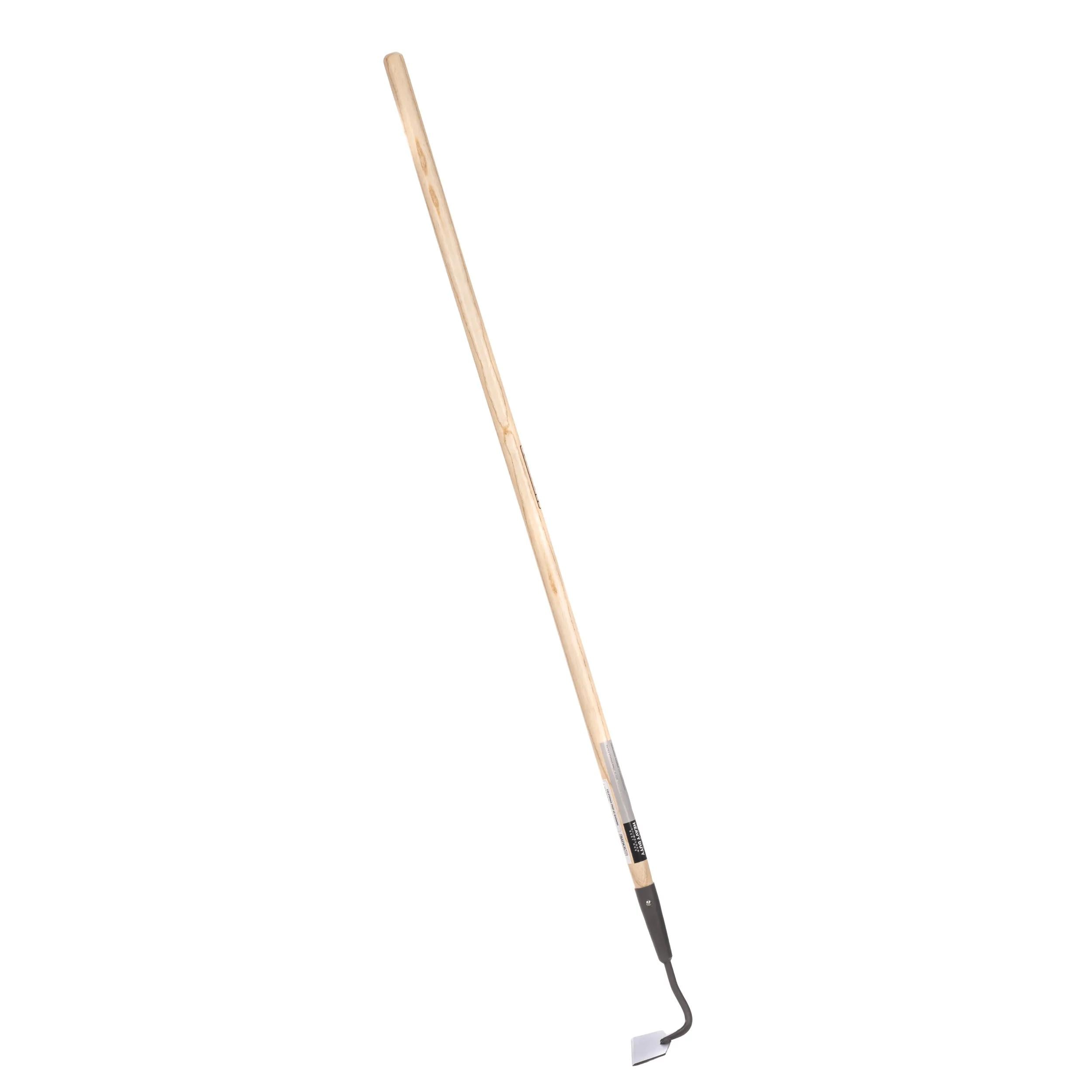 Binette à betteraves de qualité supérieure, manche en bois dur de 137 cm, outil de jardinage robuste pour le désherbage.