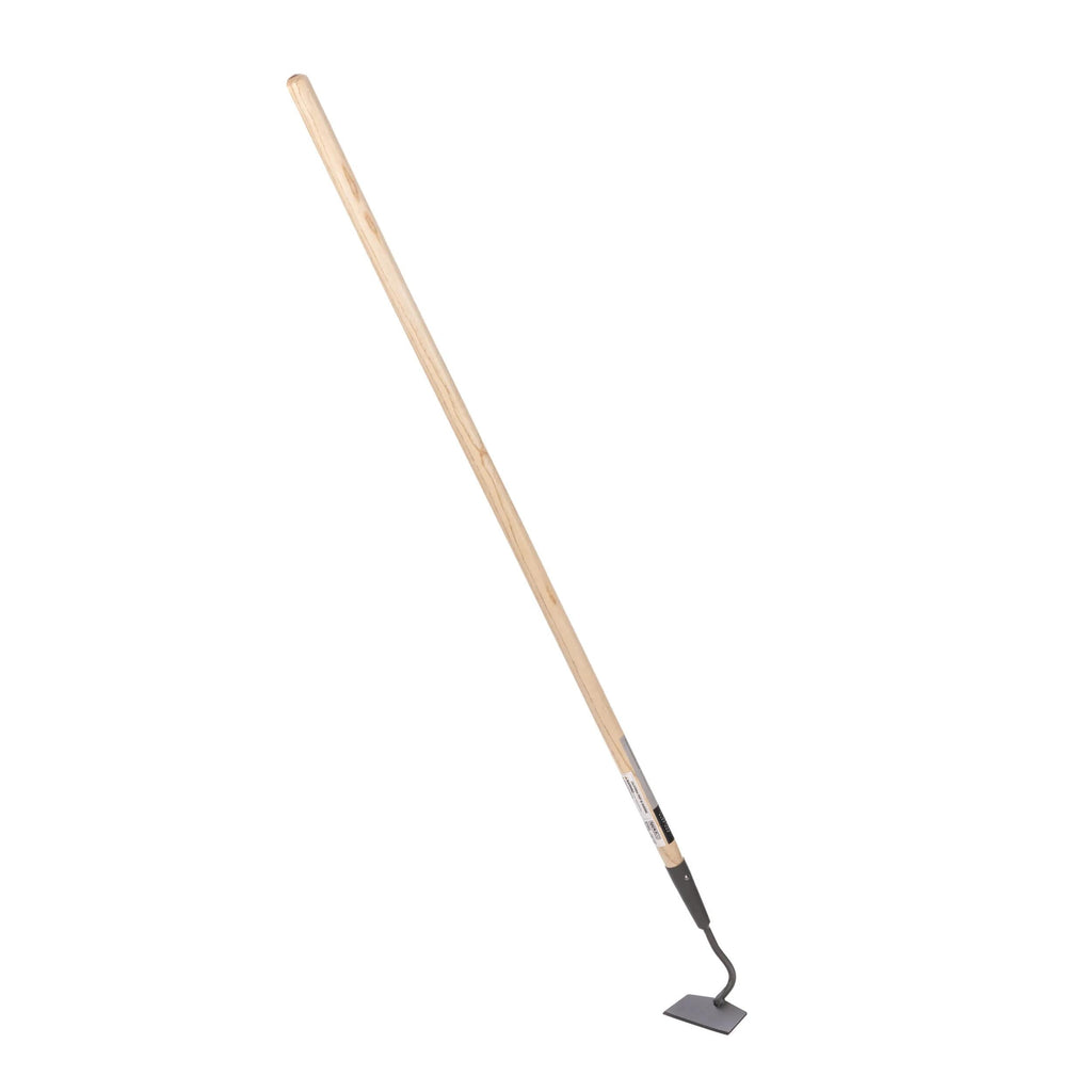 Binette à betteraves de qualité supérieure, manche en bois dur de 137 cm, outil de jardinage robuste pour le désherbage.