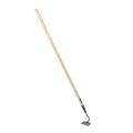 Binette à betteraves de qualité supérieure, manche en bois dur de 137 cm, outil de jardinage robuste pour le désherbage.