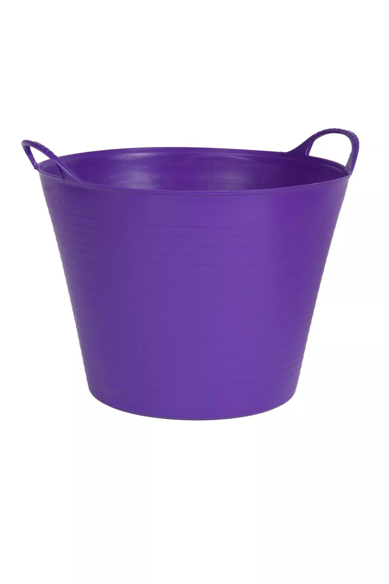 Baignoire de jardin souple et colorée, 7 gallons, multi-usages, avec poignées