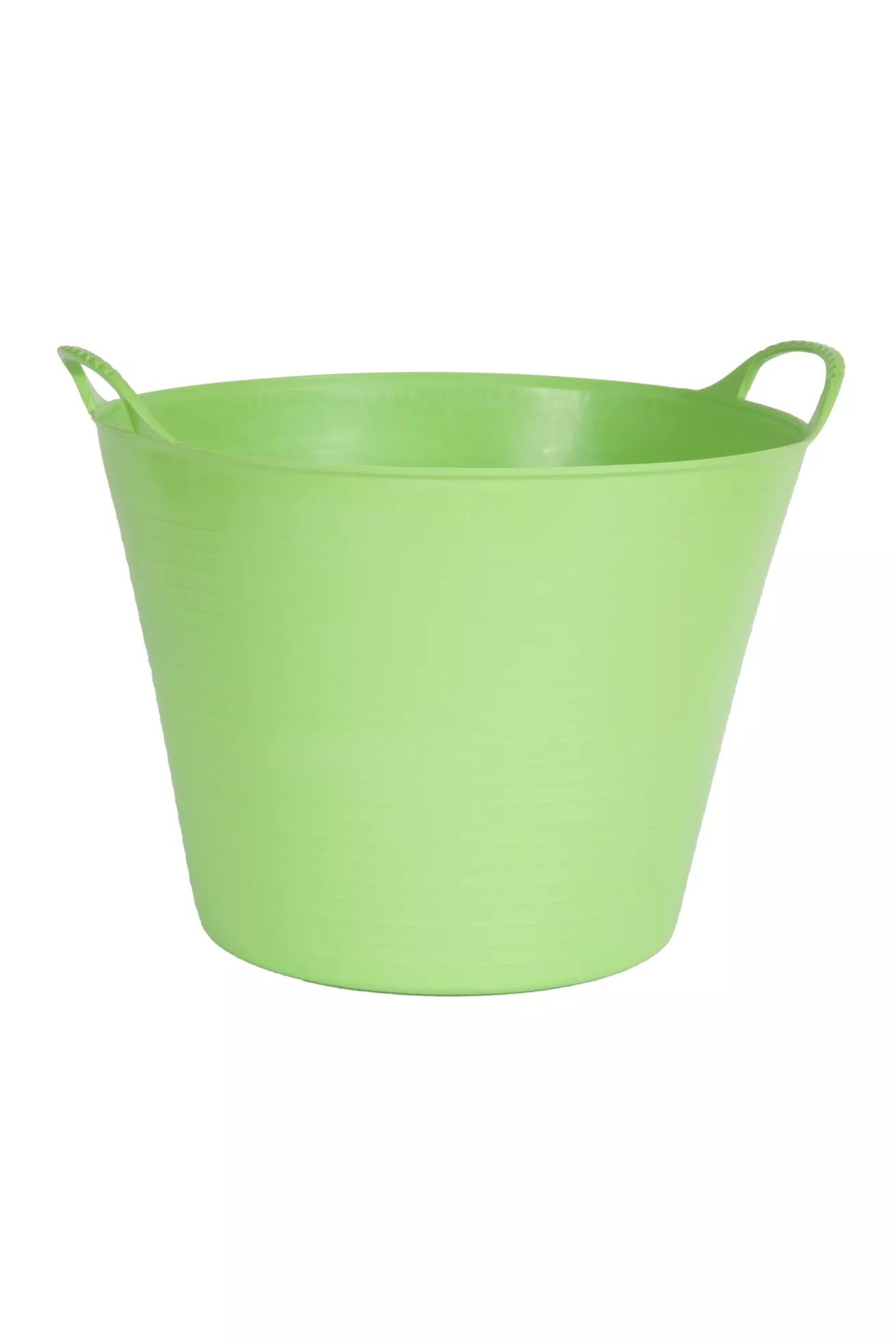 Baignoire de jardin souple et colorée, 7 gallons, multi-usages, avec poignées