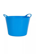 Baquet de rangement de jardin multi-usage flexible et coloré de 13,2 litres
