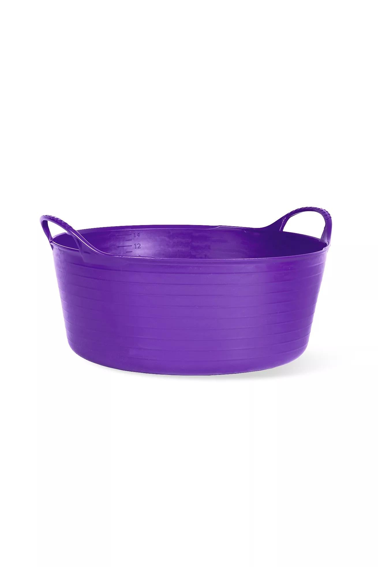 Bac peu profond et souple, 15 litres, multicolore, multi-usage, pour le jardin
